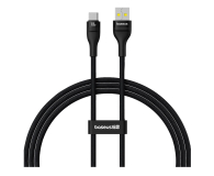 Baseus Kabel Flash 2 USB-A / USB-C 100W 1 m - czarny - 1502167 - zdjęcie 1